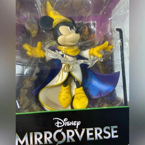 Disney - Mirrorverse - Mickey Mouse Deluxe Figure / Statue 12” - BNIB 💛 - Picture 4 of 13